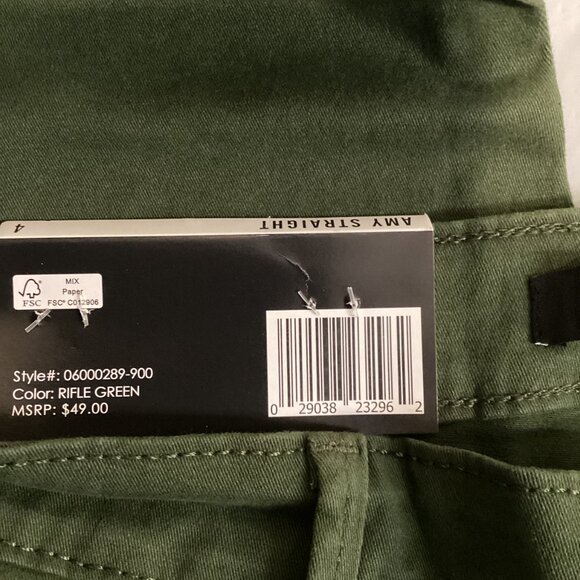 Bandolino Ladies Amy Straight Jean - Picture 5 of 5